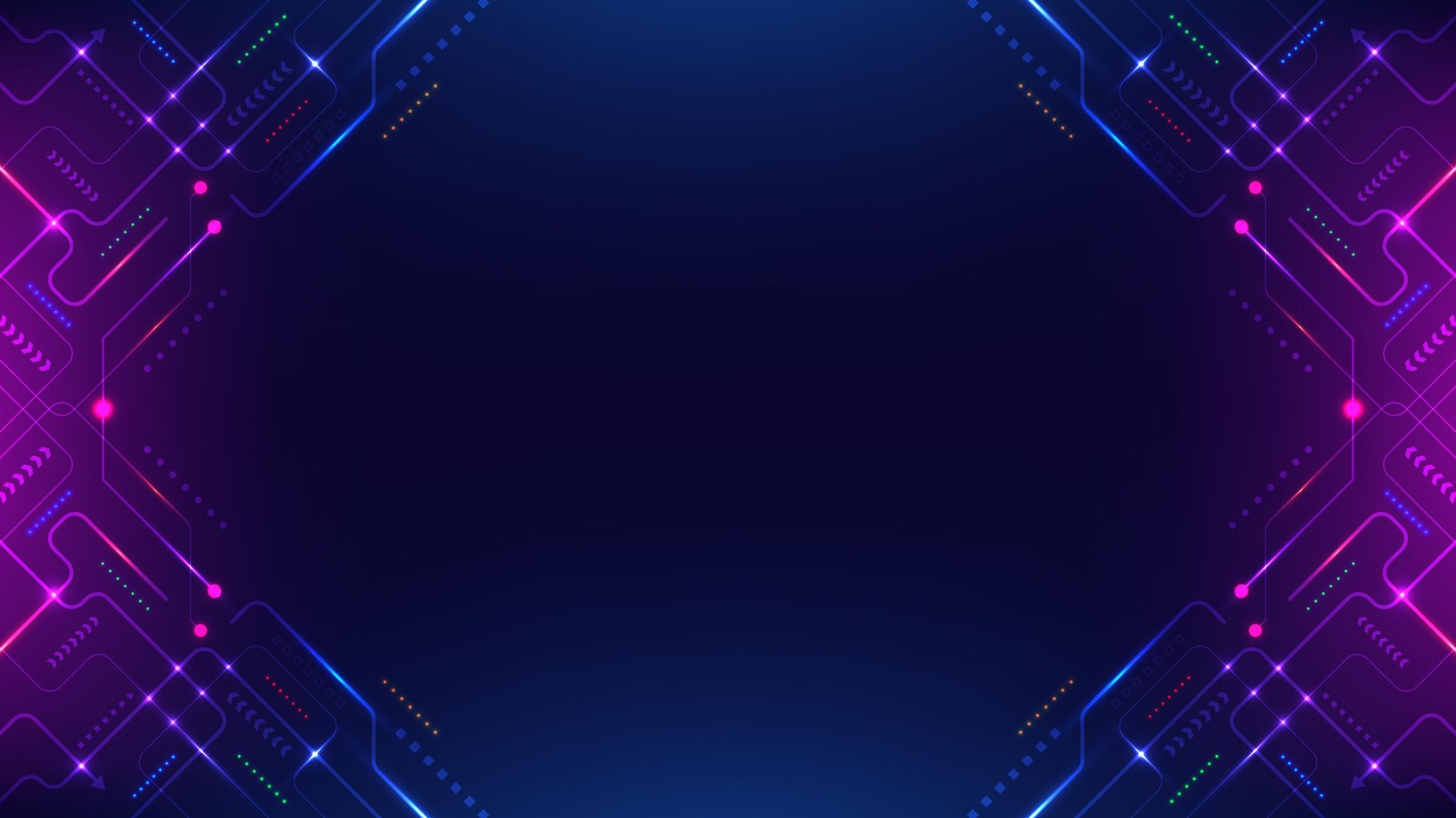Modern digital frame background